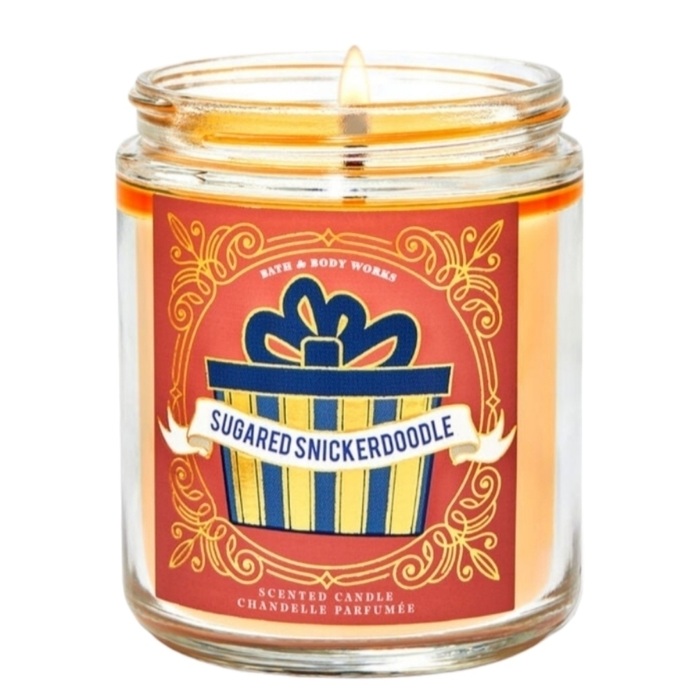 Bath & Body Works Sugared Snickerdoodle Candle NWT 7oz Discontinued